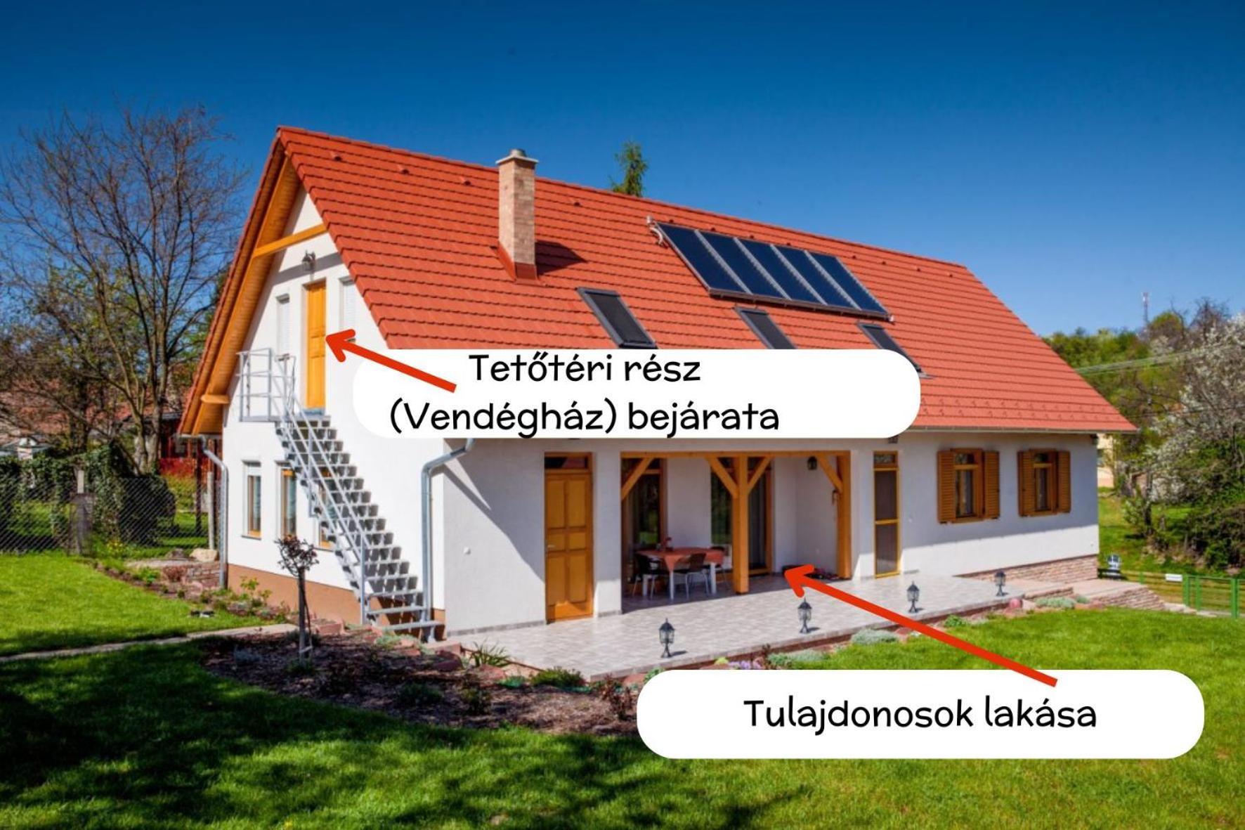 Rozmaring Vendeghaz Hotell Zengővárkony Eksteriør bilde